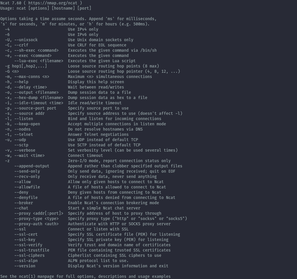 install netcat windows command prompt